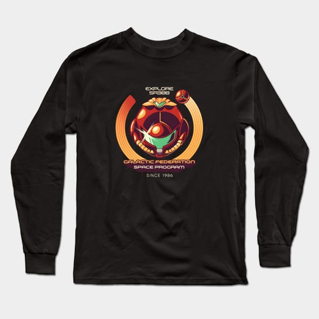 Galactic Warrior Long Sleeve T-Shirt by GraphicTeeShop